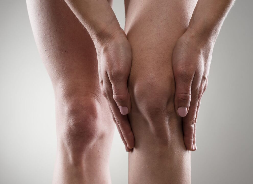 Osteoartritis kolenskega sklepa, ki se kaže kot bolečina in okorelost